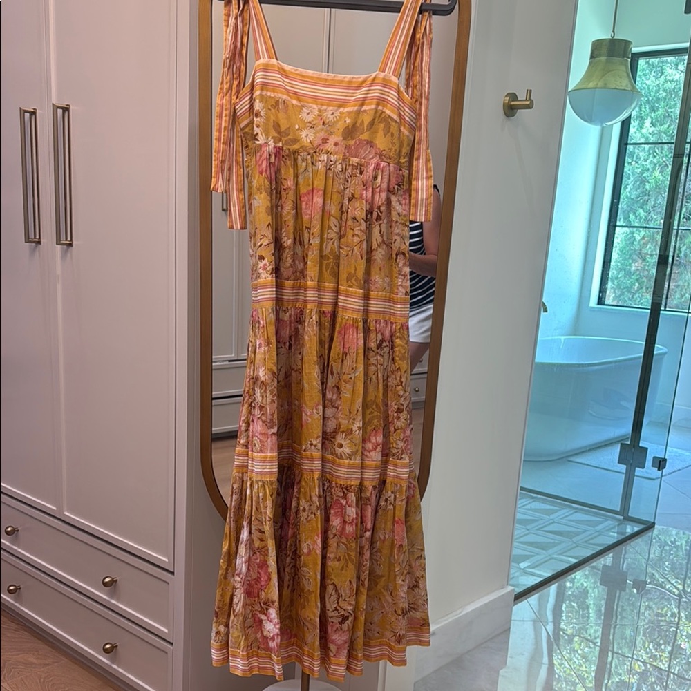 Zimmerman Floral Yellow Dress